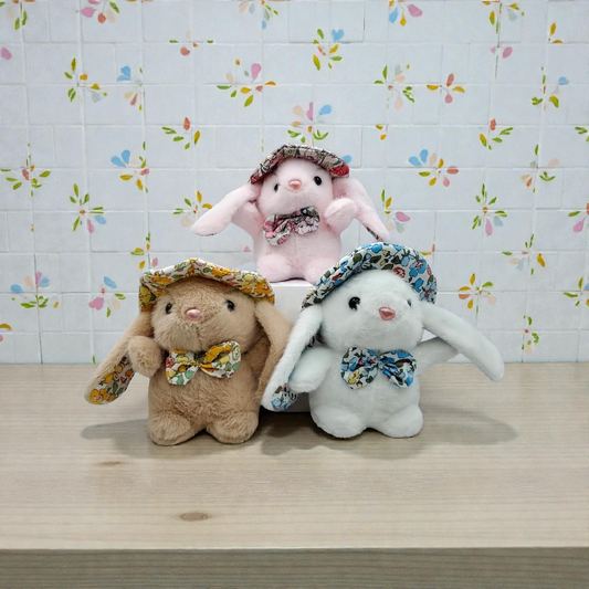 Plushies bunny keychain (pack of 6)