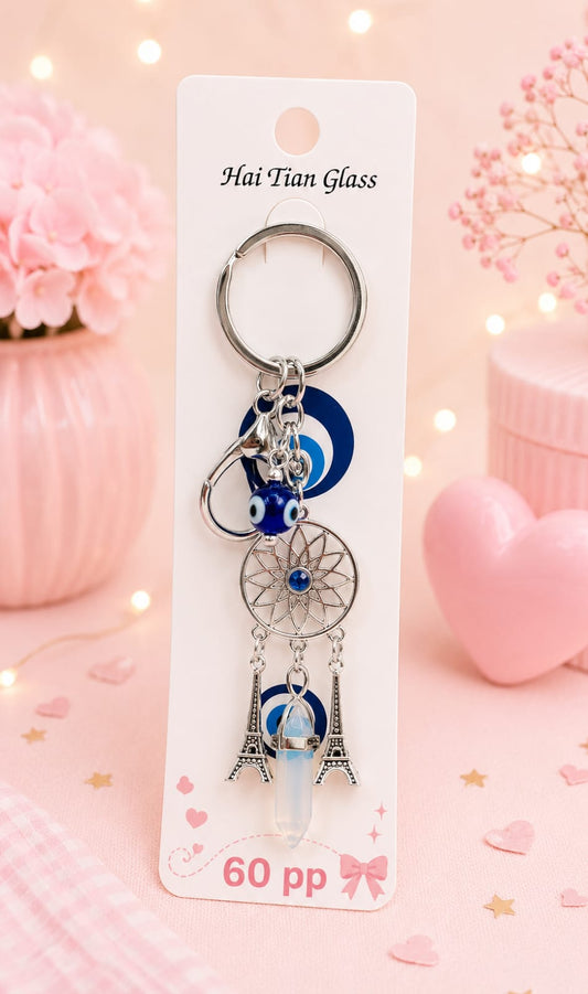 Evil eye luxury keychain ( pack of 6)