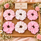 Korean premium XL scrunchies ( pack of 12)