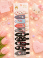 Kawai korean hair pins ( pack of 20 pieces)