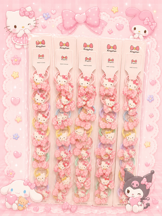 Kawaii Snap Rubber ( pack of 1 strip includes 10 pairs)