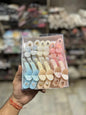 Party wear korean banana clip (pack of 12)