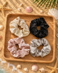 Korean scrunchies ( pack of 12)