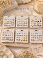Korean studs combo ( pack of 12 cards)