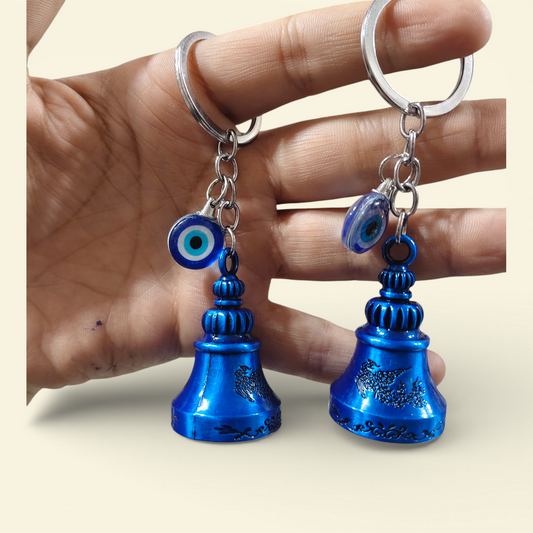 Evil eye bell keychain ( pack of 12)
