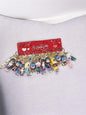 New heavy washable shiny keychain set ( pack of 12)