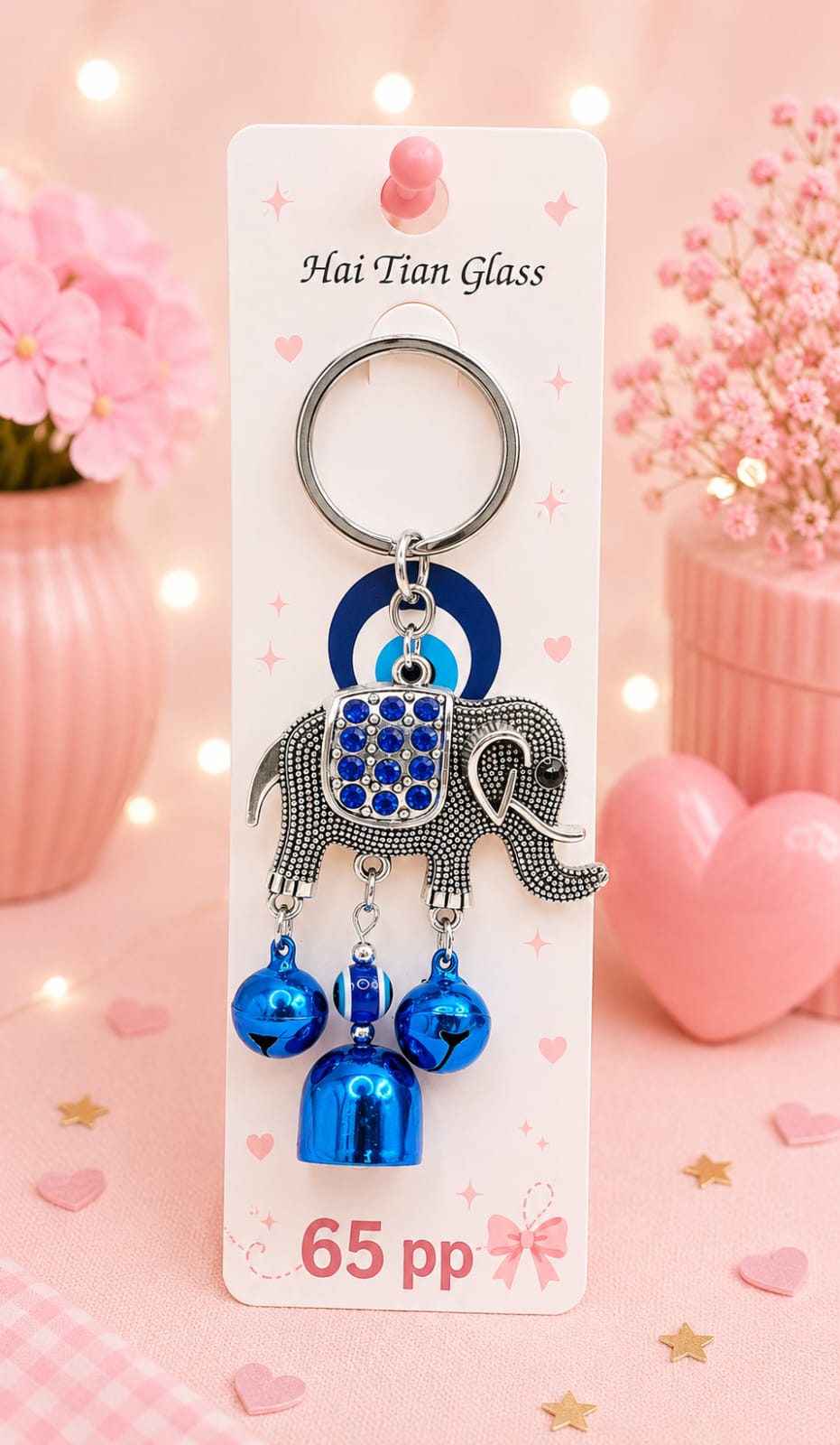Evil eye luxury keychain ( pack of 6)