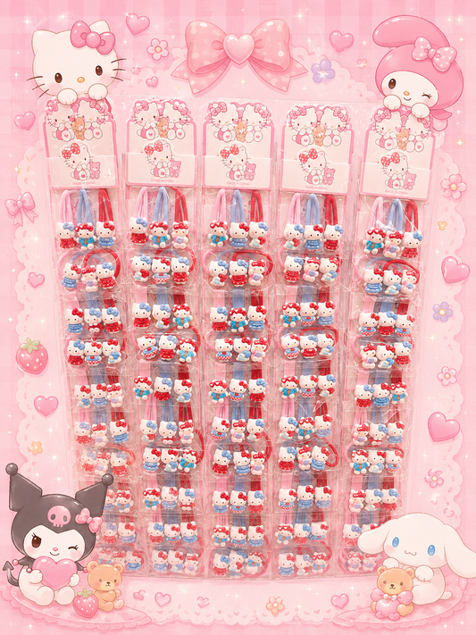 Kawaii Snap Clips( pack of 1 strip includes 10 pairs)