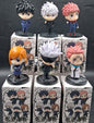 Anime character set ( pack of 6 piece mix )- with box packing- prebooking