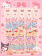 Kawaii Snap Rubber ( pack of 1 strip includes 10 pairs)