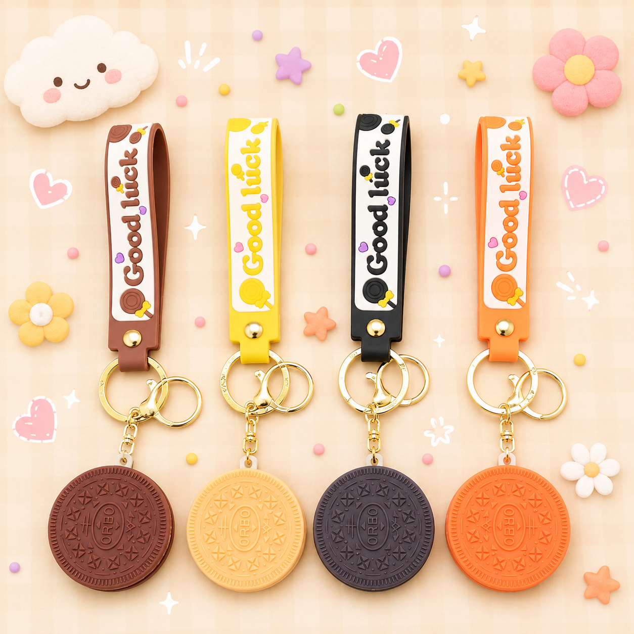 Pvc rubber Keychain ( pack of 12)