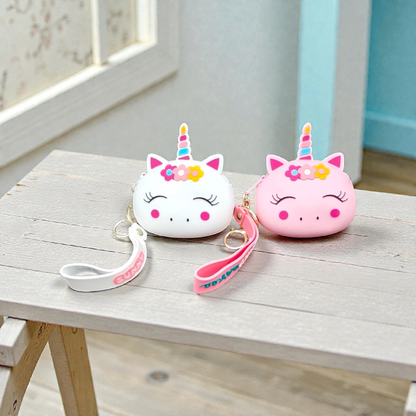 Silicon pouches keychain (pack of 6)