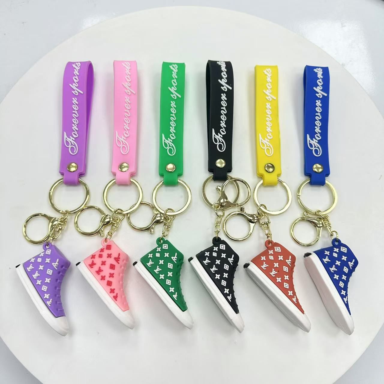 Cartoon Silicone Keychains for Kids(pack of 12)
