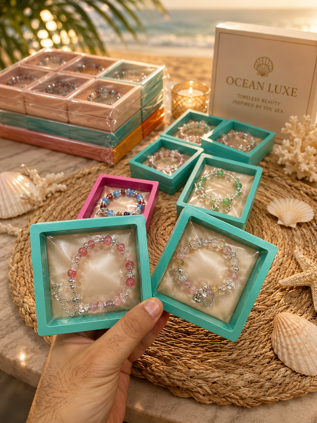 Korean bracelets ( pack of 12)