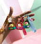PVC silicon keychain 1st quality ( pack of 12)