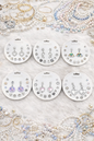 Earings stud combo sets ( pack of 12 cards)