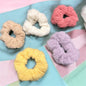 Korean Style Fabric Scrunchie Rubber Band for Daily Wear 2 (pack of 12)