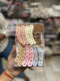 Party wear korean banana clip (pack of 12)