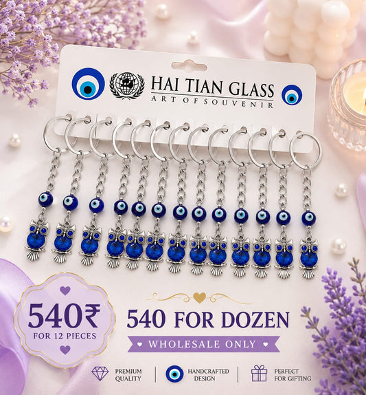 Evil eye keychain ( pack of 12 )