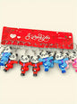 Cute Cartoon Keychains( pack of 12)