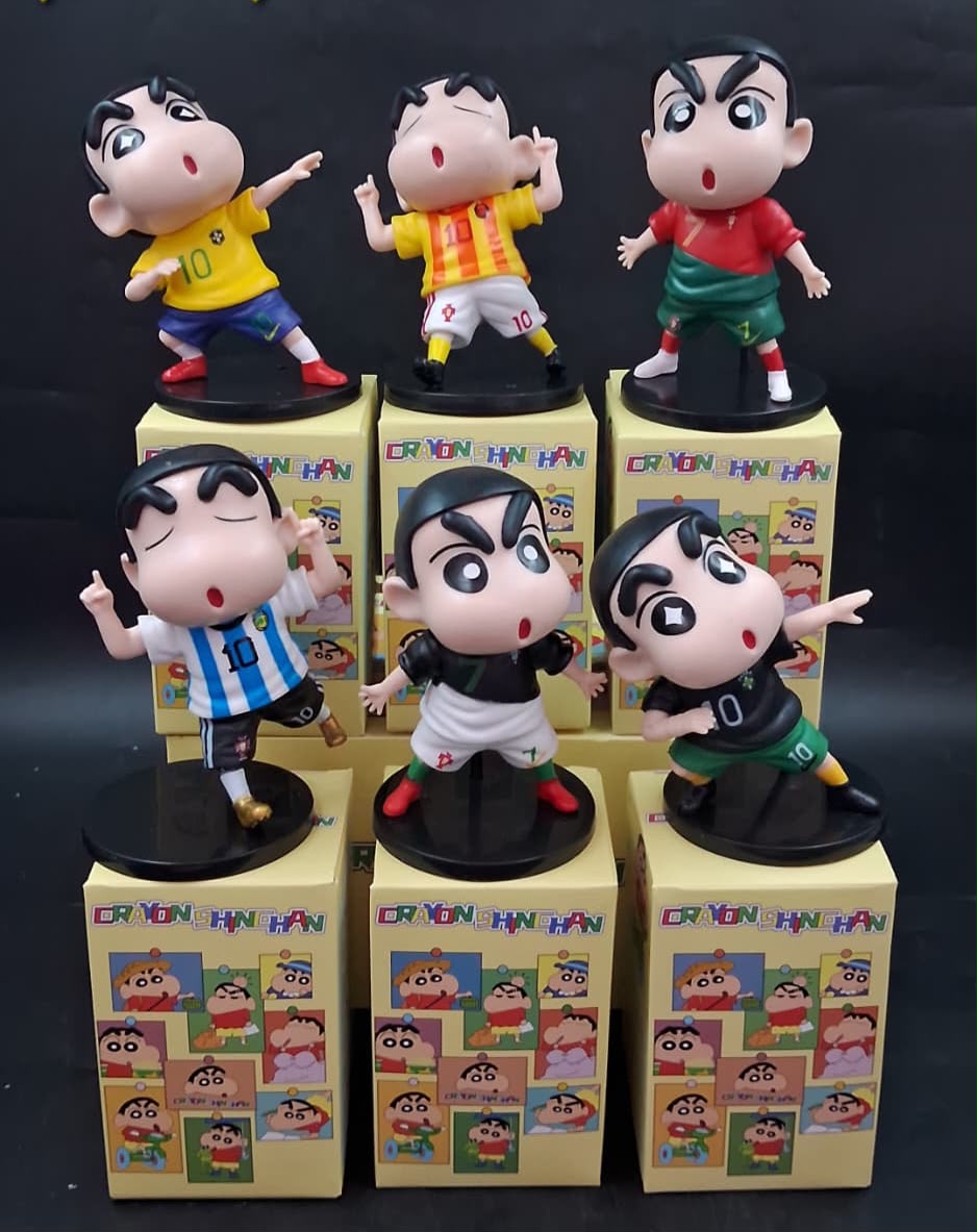 Anime character set ( pack of 6 piece mix )- with box packing- prebooking