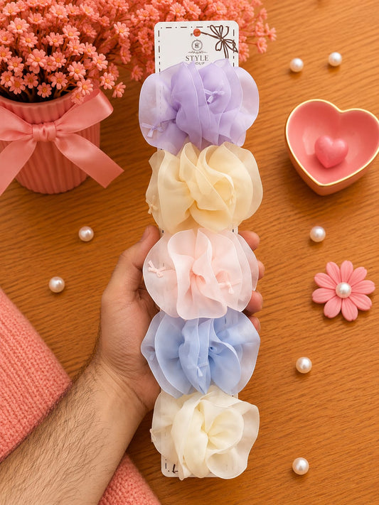 Korean elegance hair clips (per strip)