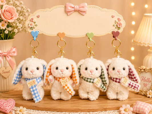 Plushies keychain ( pack of 6)