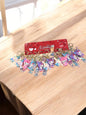New heavy washable shiny keychain set ( pack of 12)