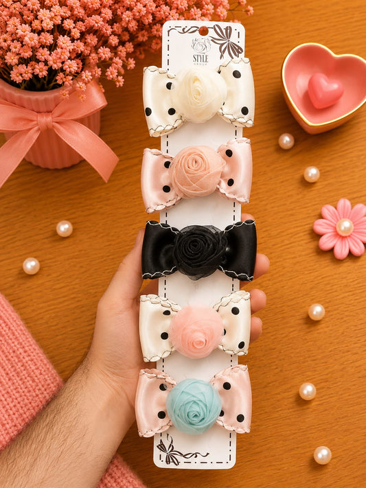 Korean elegance hair clips (per strip)