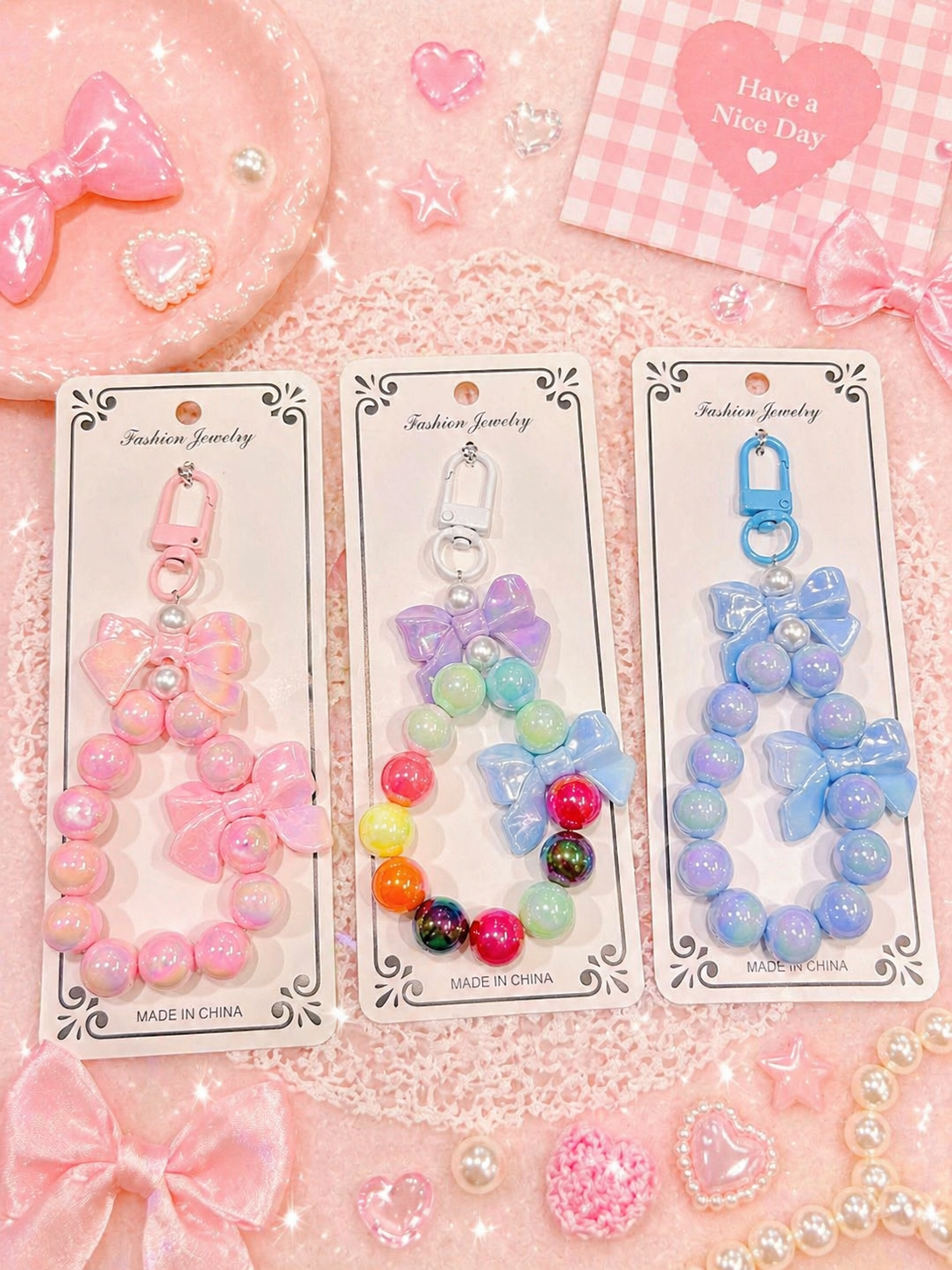Phone Charms | Trendy & Cute Mobile Accessories ( pack of 12)