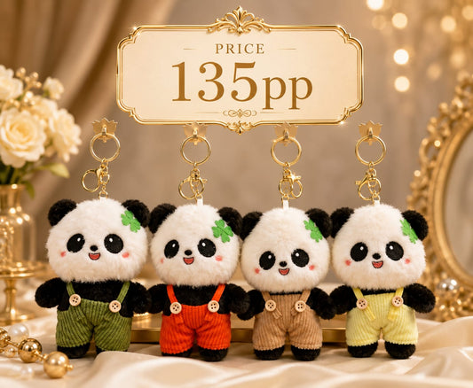 Plushies keychain ( pack of 6)
