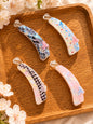 Kawai banana clips ( pack of 12)