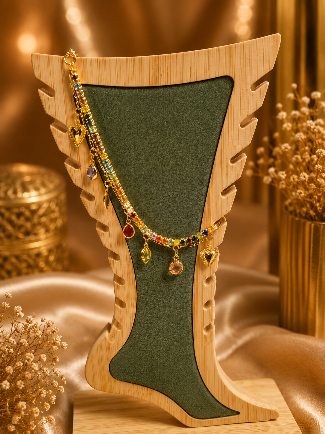 Anti tarnished Anklets( pack of 3)