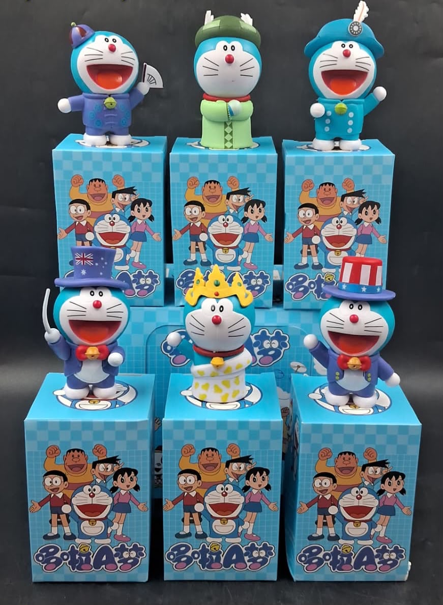 Anime character set ( pack of 6 piece mix )- with box packing- prebooking