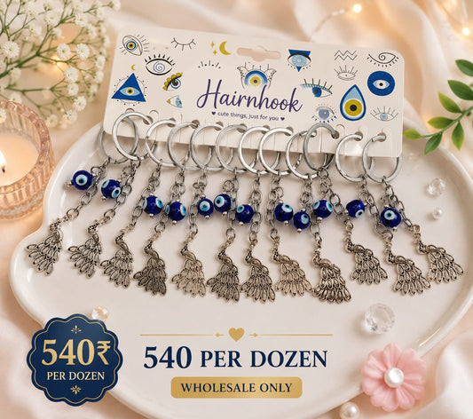 Evil eye keychain ( pack of 12 )
