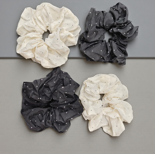 Korean premium scrunchies-3 zumbo size(pack of 12)
