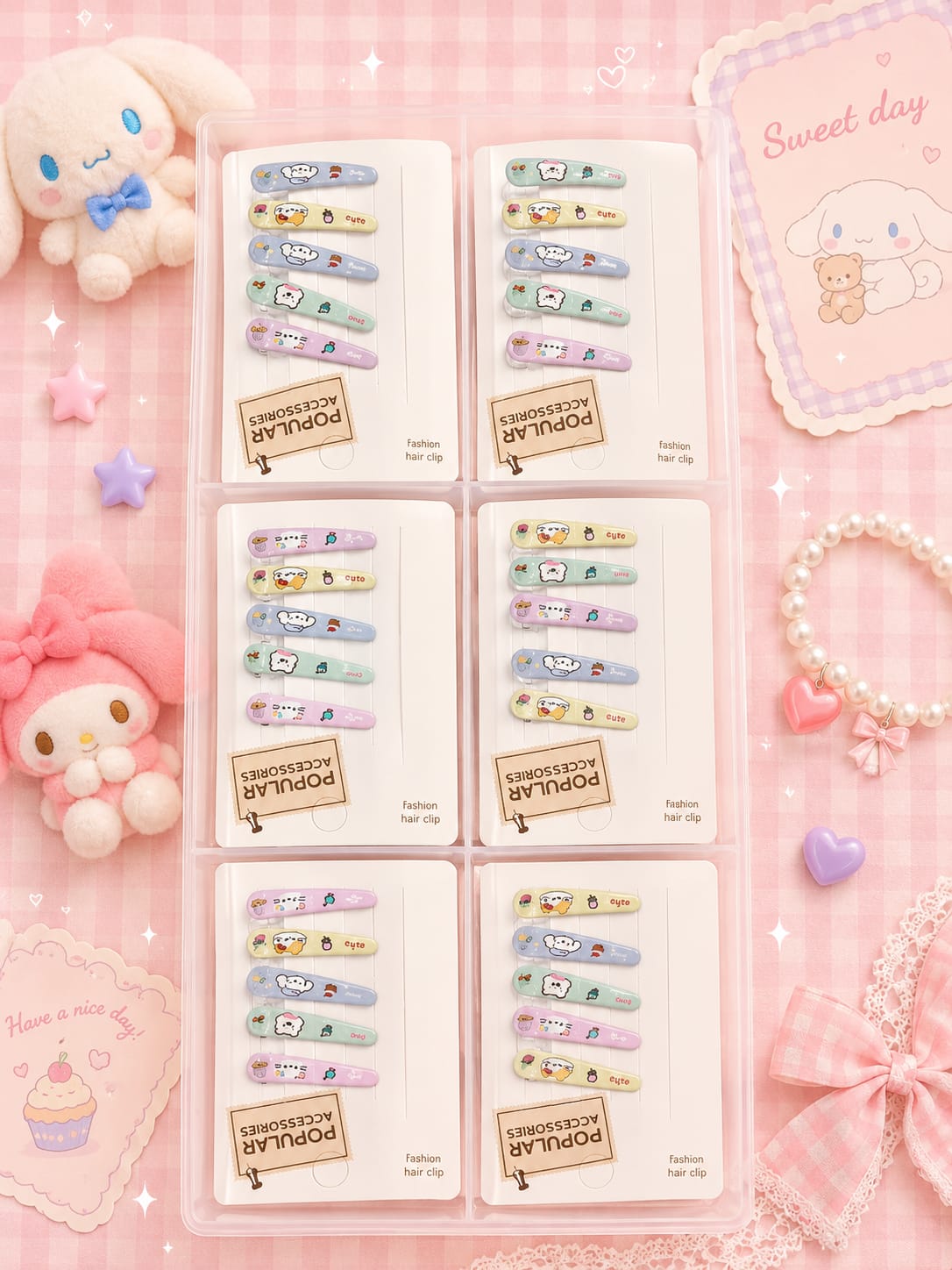 Kawai korean pin  box( 30 sets )