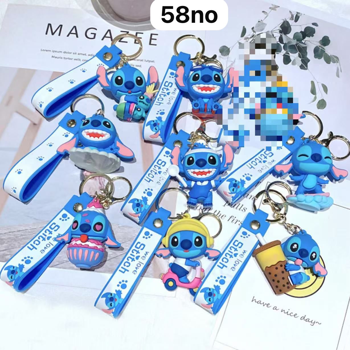 Pvc rubber Keychain ( pack of 12)