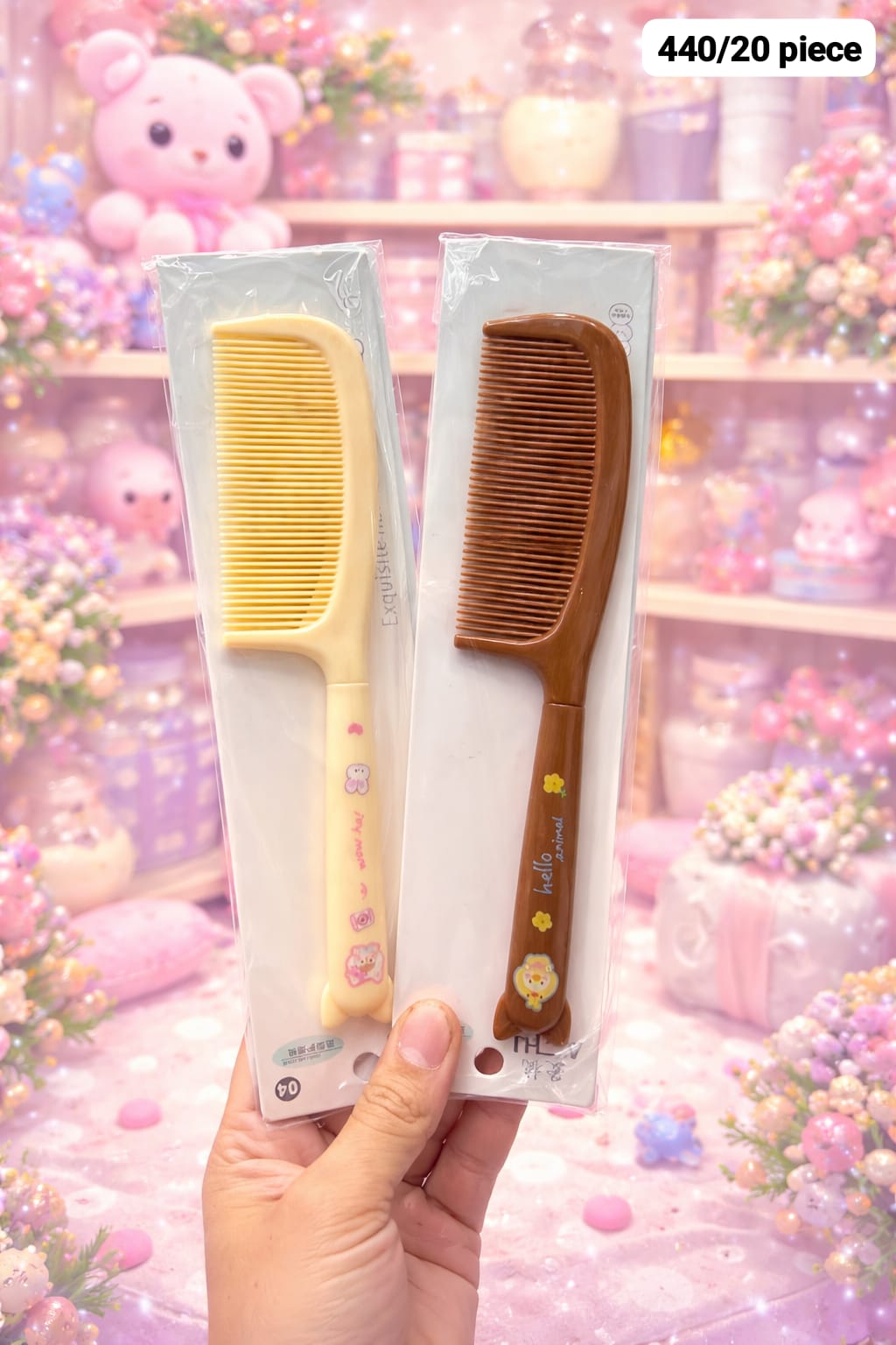 Kawaii style korean comb( pack of 20 piece)