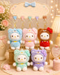 Plushies keychain ( pack of 6)