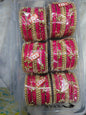 Premium karwachauth metal churi (pack of 6 set)