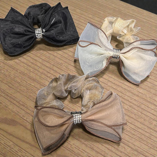 Korean flushy bow rubber(pack of 12)