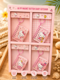 Kawai magnet lock keychain diary ( pack of 12)