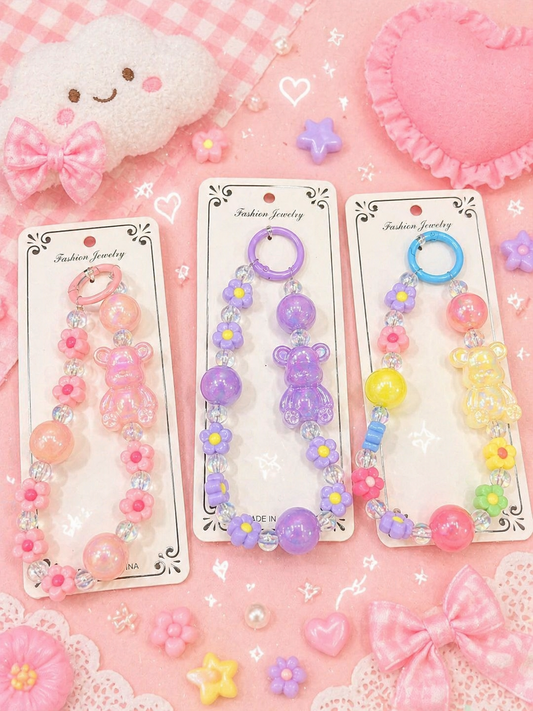 Phone Charms | Trendy & Cute Mobile Accessories ( pack of 12)