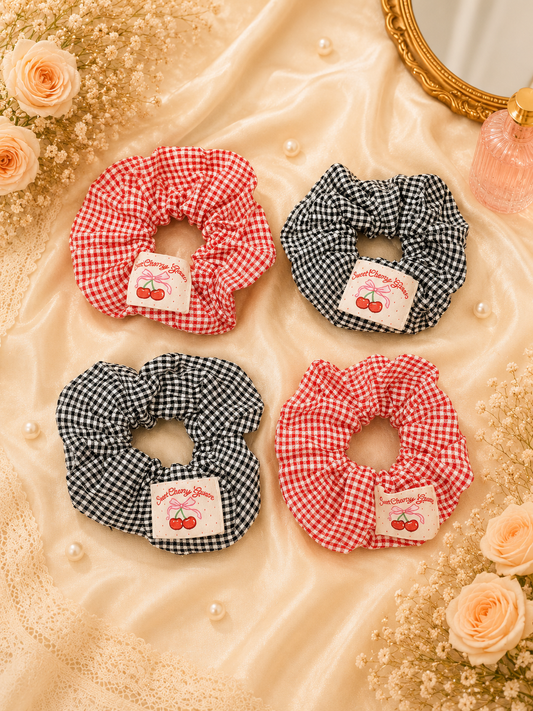 Cute kawaii korean scrunchies ( pack of 12)