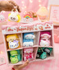 Plushies bag pouch keychain charms( pack of 12)