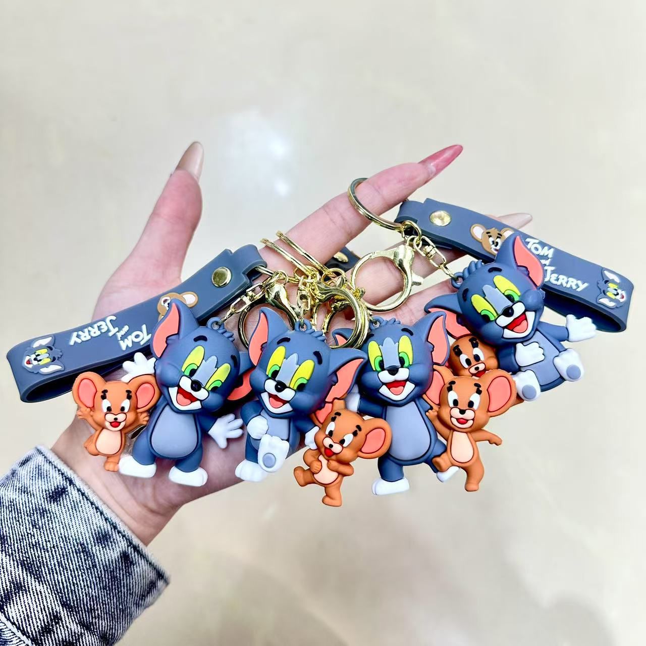 Cartoon Silicone Keychains for Kids(pack of 12)