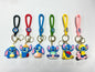 Cartoon Silicone Keychains for Kids(pack of 12)