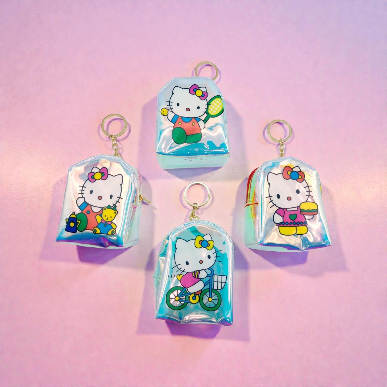 Helly kitty pouch Keychain (pack of 12)
