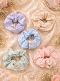 Cute kawaii korean scrunchies ( pack of 12)